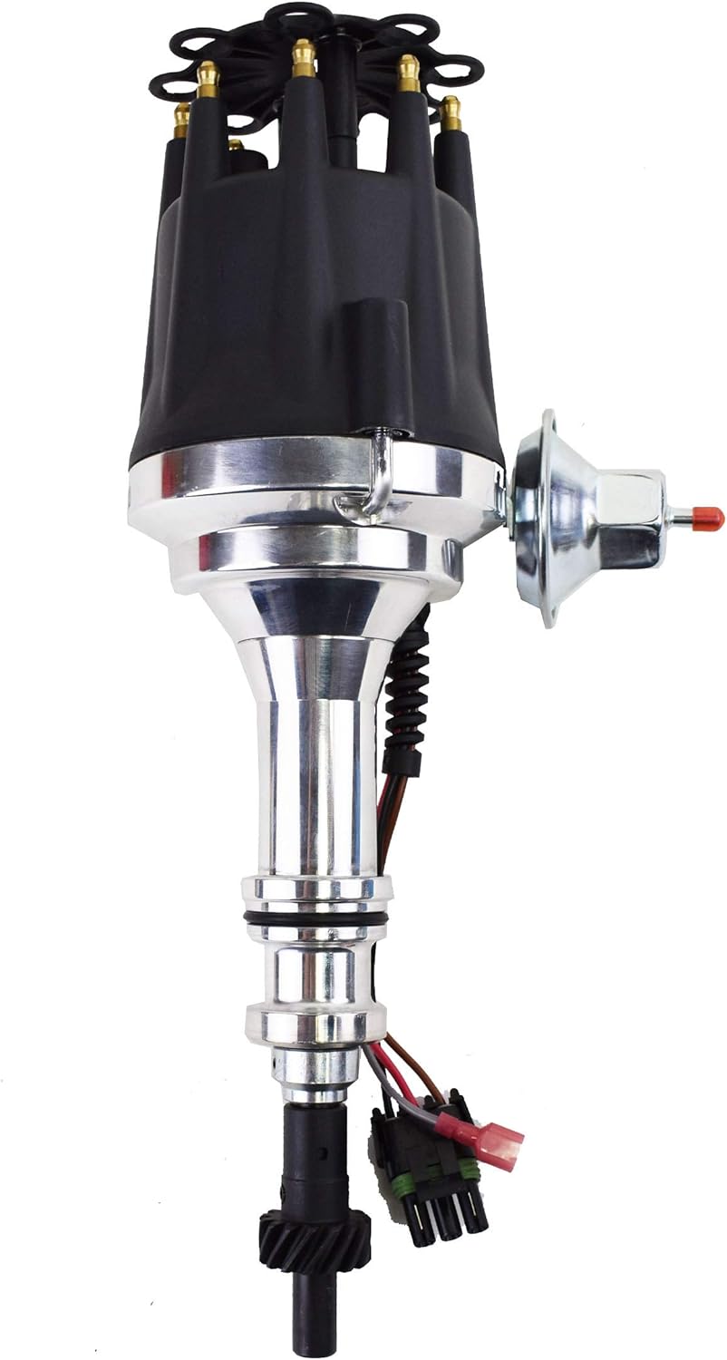 Black Cap Distributor for Ford 351W V8 Engine N428