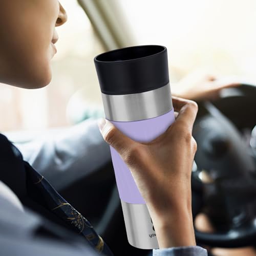 16 oz Stainless Steel Insulated Travel Coffee Mug B525279