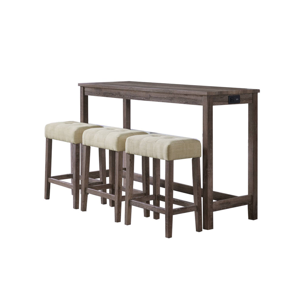 Grey Multipurpose Bar Table Set W103