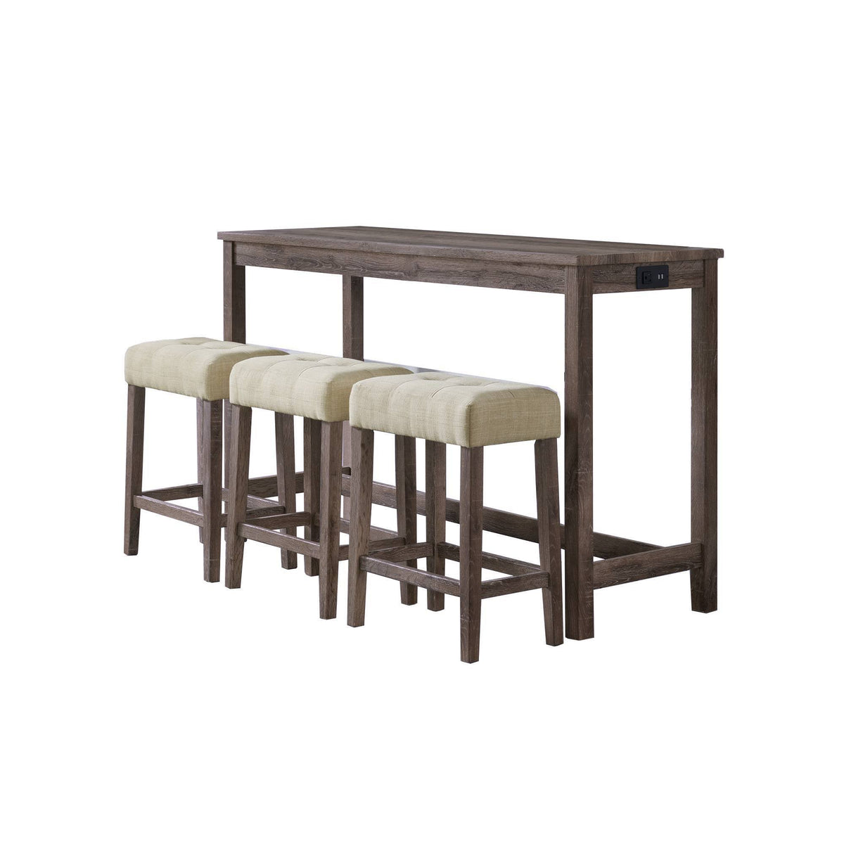 Grey Multipurpose Bar Table Set W103