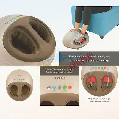 Tan Foot Massager with Heat J28265