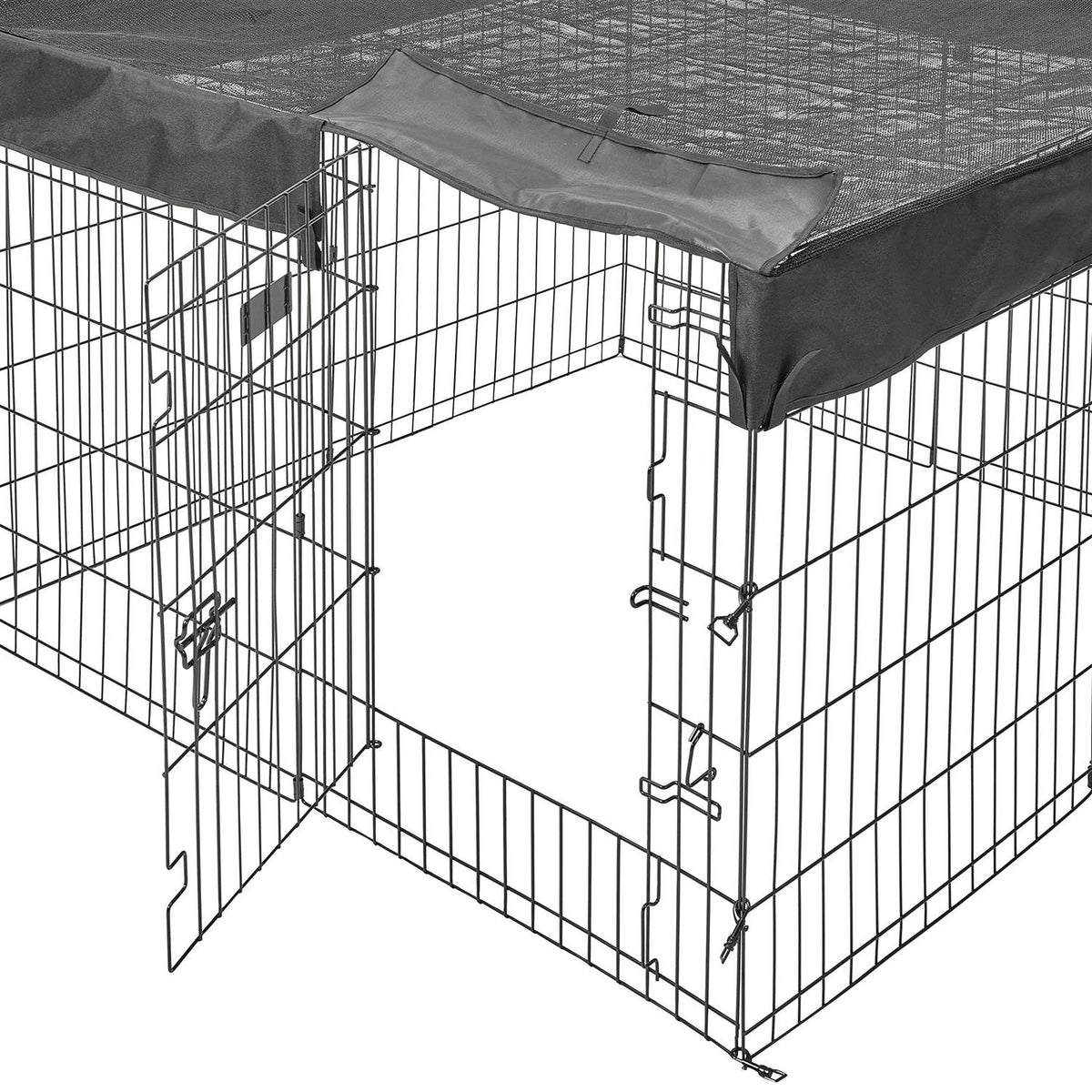 Square Exercise Pen Fabric Mesh Top G5073