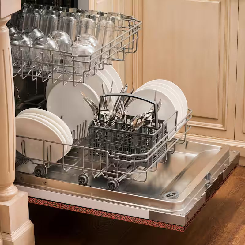24 in. 6-Cycle Compact Dishwasher with 2 Racks H640