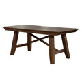 72 Inch Solid Acacia Wood Rectangular Dining Table B449344