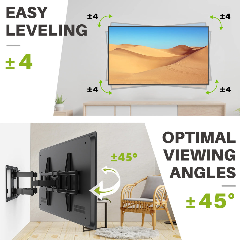 Full Motion TV Wall Mount for 47-90 inch TVs S170439