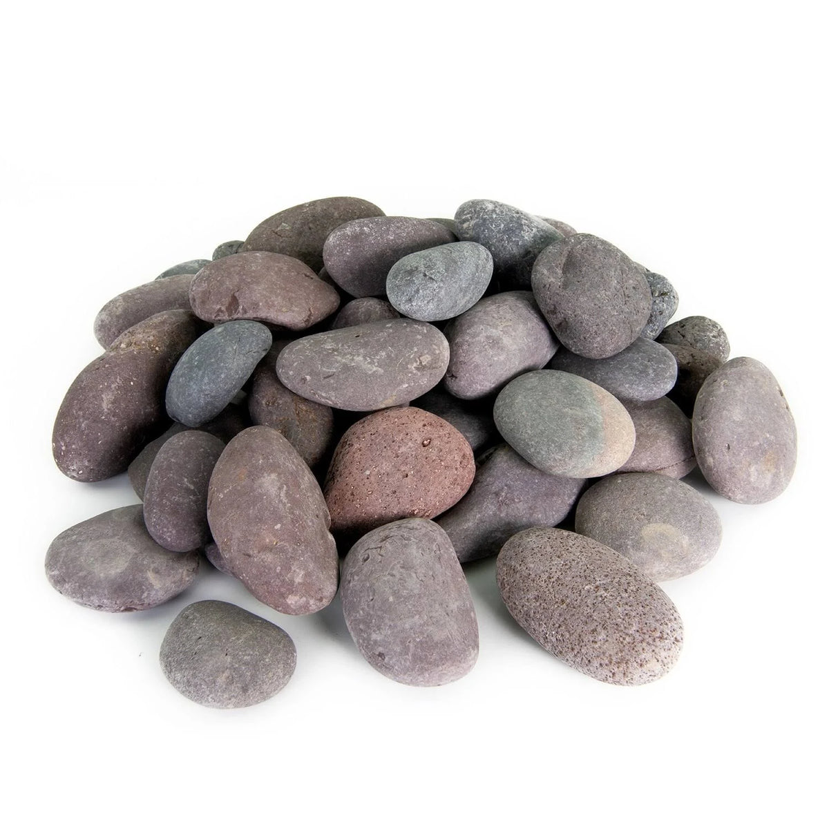 40 lbs Smooth Round Stones V1241