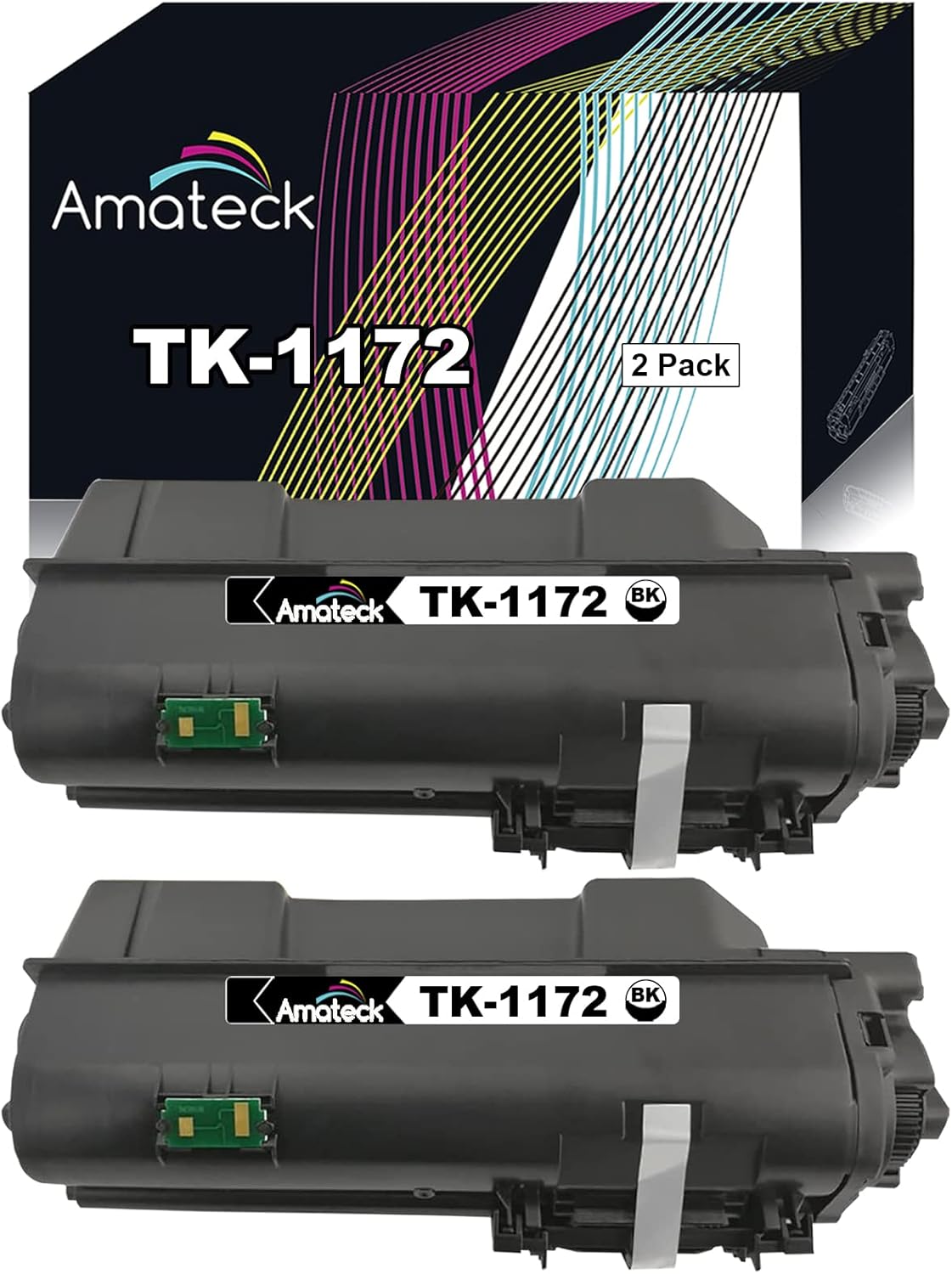 Black Toner Cartridge 2 Pack Z4695