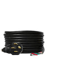 25-ft 50-Amp Extension Power Cord L14-50P to Bare Cut Live Wire 10 AWG 4-prong Plug 125/250V M8882