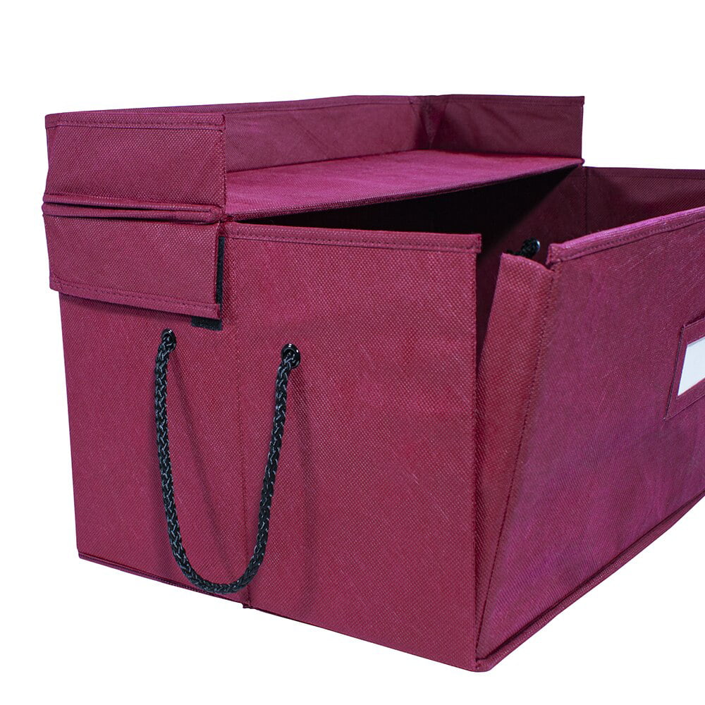 Christmas Ornament Storage Box with Pull-Out Drawers E892756