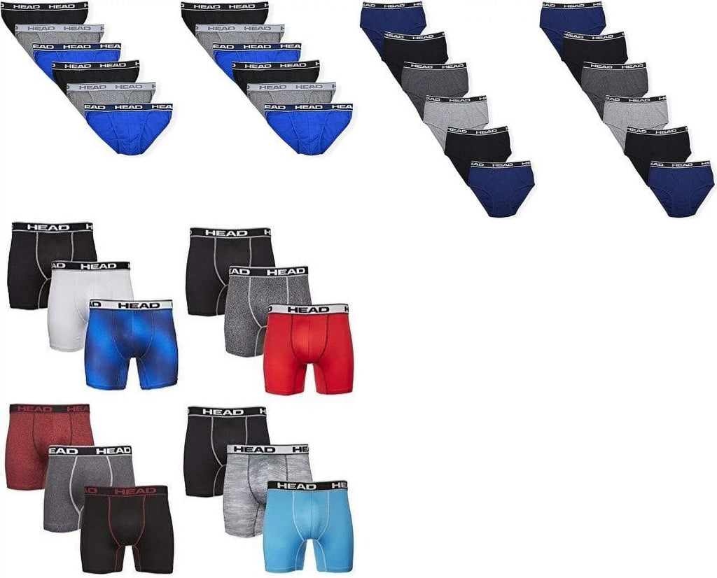 Mens White Boxer Briefs 12-Pack L8045