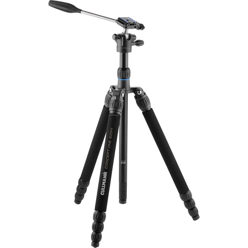 Concept One 625M Tripod with Detachable Monopod and OH2.5V Ball Head O9503