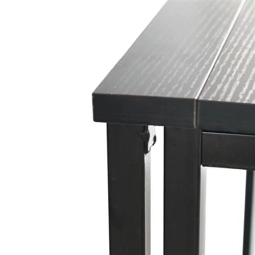 Black Collapsible Computer Desk H19938