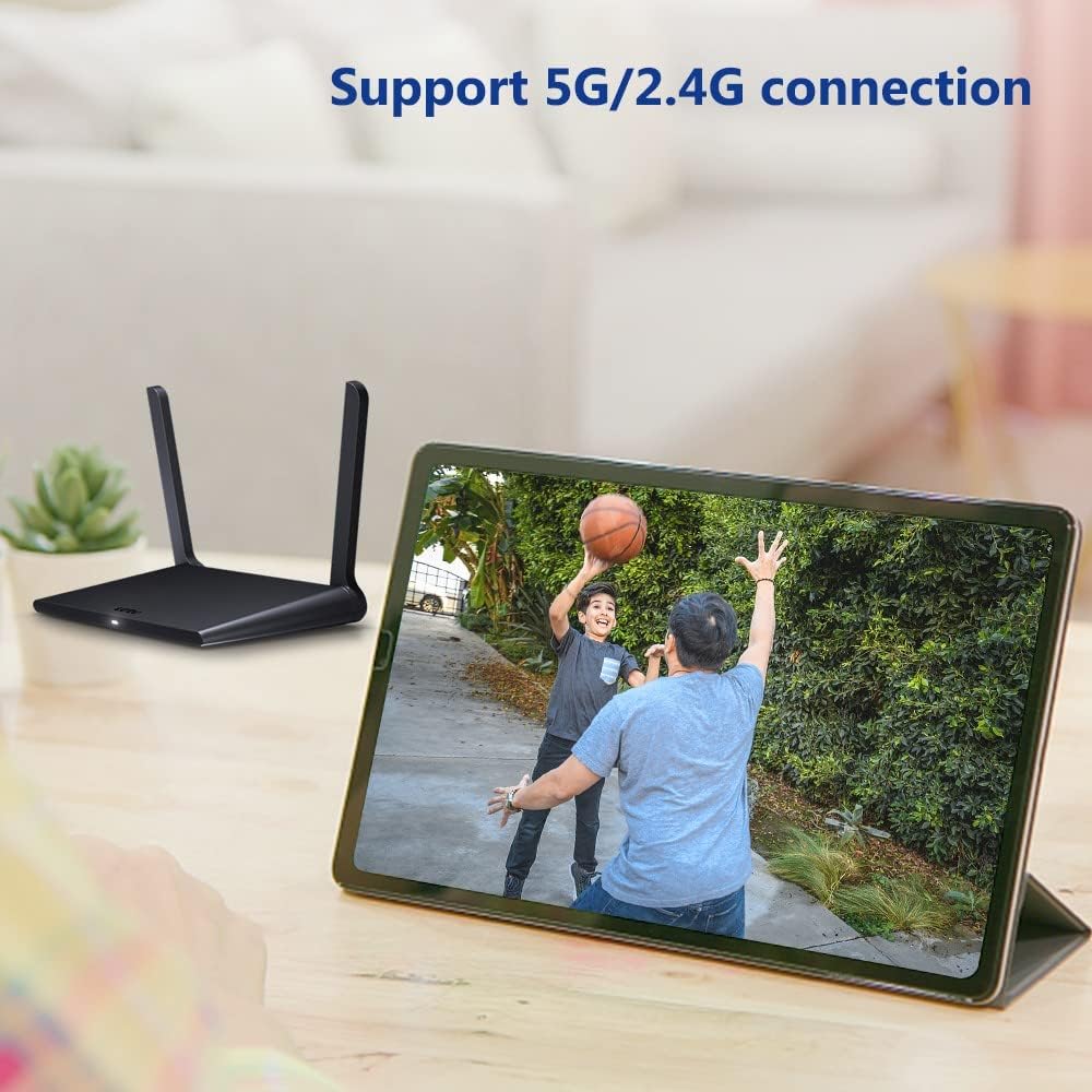 Wireless Video Doorbell Camera 1080p HD, 32GB SD Card, 2.4/5 GHz WiFi, 2-Way Audio, Pack of 2 O99165