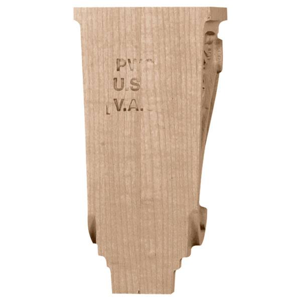 Small Acanthus Corbel, Maple Y335