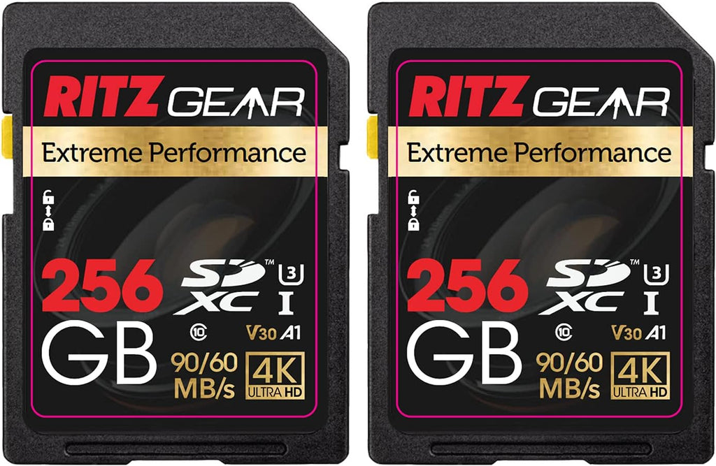 64GB UHS-I SDXC Memory Card 3 Units + Holder Pack of 2 X88349