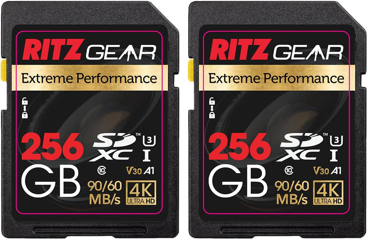64GB UHS-I SDXC Memory Card 3 Units + Holder Pack of 2 X88349