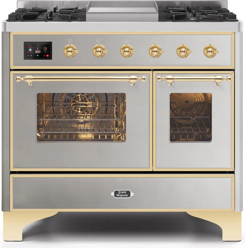 40 Dual Fuel Propane Gas Range Stainless Steel A4581