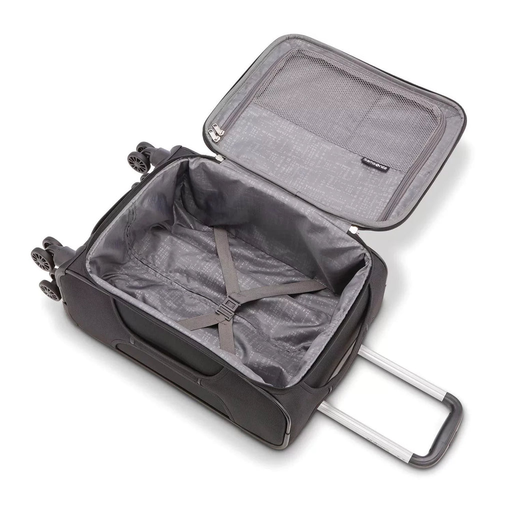 Black 2-Piece Spinner Luggage Set I16433