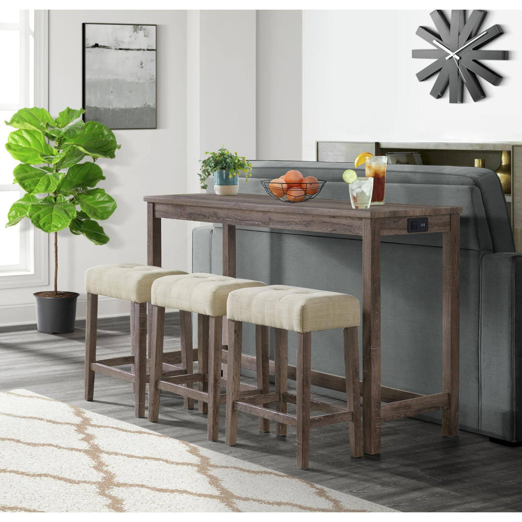 Grey Multipurpose Bar Table Set W103