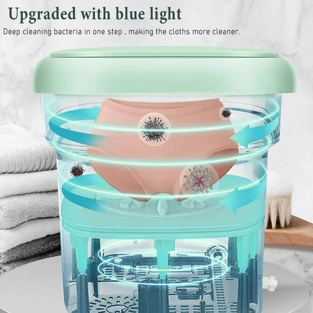 Foldable Mini Washing Machine 3 Speeds Timed N65000