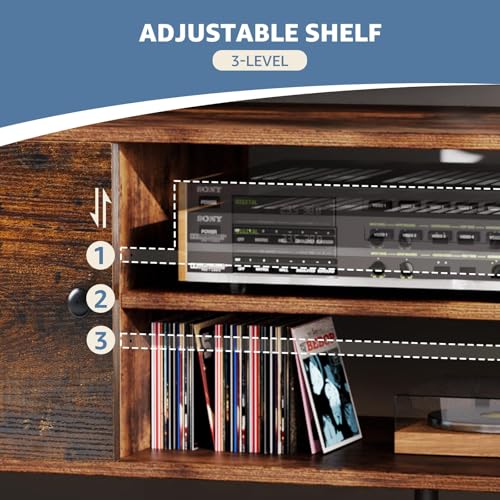 55 60 inch TV Stand with Storage Cabinet L48863