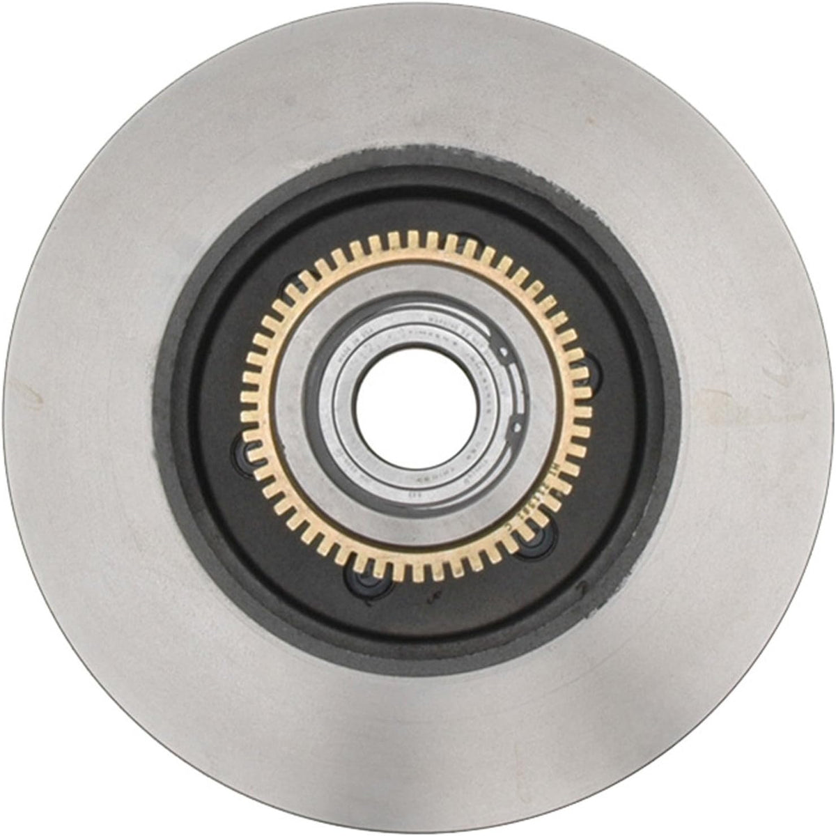 Black Front Disc Brake Rotor and Hub Assembly G498760